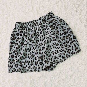 By Corpus High Waisted Animal Print Shorts, Size Small